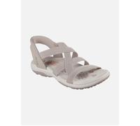 Women's Skechers Women's Reggae Slim Stretch Flex Sandal in Taupe - Brown