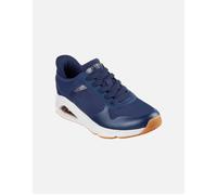 Skechers Women's TRES-AIR UNO Sneaker, Navy, 4 UK