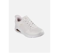 Women's Skechers Womens Tres-Air Uno Easy Steppers 177116-OFWT Off White Slip On Shoe