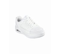 Skechers Women's UNO Court COURTED Style Trainers, White, 7