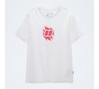 Women's Sketched Blocks Essential Tee - White