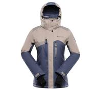 Women's ski jacket Alpine Pro Deara 2 Beige XS