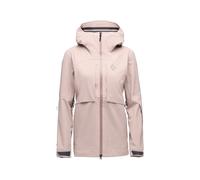 Black Diamond - Waterproof and windbreaker jacket - W Factor Shell Pale Mauve for Women in Wool - Size S - Pink Pink S