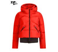 Protest PRTPreppy Women's Ski and Snowboard Jacket Zip Shift, Red (poppy red), S