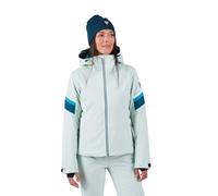 Rossignol Strawpile Hooded Jacket Light Grey Blue Women - XXL