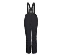 Killtec KSW 249 WMN Ski PNTS_ERIELLE Women's Ski Trousers with Removable Straps, Edge Protection and Snow Guard, Black/Blue, 36, 43428-000