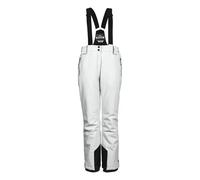 Killtec KSW 249 WMN SKI PNTS_ERIELLE Women's Ski Trousers with Removable Straps, Edge Protection and Snow Guard, Off White, 44, 43428-000