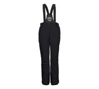 Killtec KSW 249 WMN Ski PNTS_ERIELLE Women's Ski Trousers with Removable Straps, Edge Protection and Snow Guard, Black, 44, 43428-000