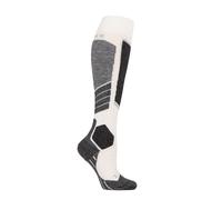 Women's Ski Socks FALKE Wool Medium Volume in Black / White 3 Sizes- 1 Pair Pack