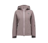 Women's ski touring jacket Black Diamond W RECON INSULATED SHELL (Dark Mauve)