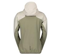 Women's ski touring jacket Scott Explorair Hybrid Lt (dust white/dust grey)