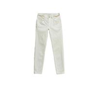 Women's Skinny Crop Jeans Salsa Jeans Secret Push In Beige 36x28