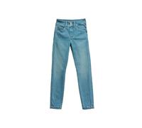 Salsa Jeans Secret Detail Cropped Skinny Fit Jeans Blue 27 / 28 Woman