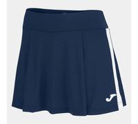 Joma Women’s Sports Skirt, XS-XL, with Built-in Shorts and Ball Pocket, for Padel, Badminton and Racket Sports, Torneo Navy White