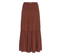 Women's skirt KAFFE Maxi Smock Marron XL/2XL