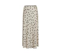 Women's skirt Moss Copenhagen Clarette Irida AOP Beige XS