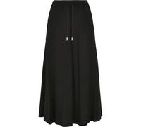 Women's skirt Urban Classics viscose midi Noir XL