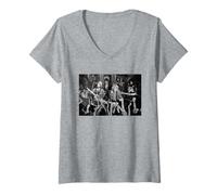 Womens Slade Live Montreux Golden Rose Pop Festival Noddy Holder V-Neck T-Shirt
