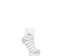 Women's Sleep Socks HEAT HOLDERS with Turn Over Cuff Warm and Cosy - 1 Pair Pack