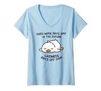 Women's Sleepy Duck Diligence Future Unwind Now V-Neck T-Shirt