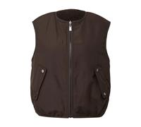 Women's sleeveless fleece jacket COMMA Marron 44