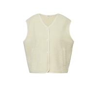 Women's Sleeveless Fleece Jacket with Pockets s.Oliver Beige 44