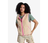 Roxy Boundless Spirit - Women Beige Fleece Vest