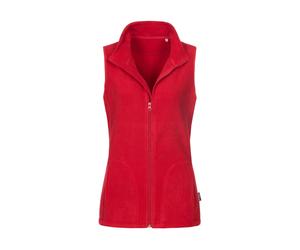 Women's sleeveless fleece Stedman Rouge S