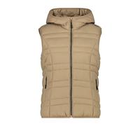 Women's sleeveless hooded down jacket CMP Beige 2XL