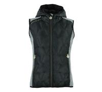 Women's sleeveless hooded down jacket Peak Mountain Noir M