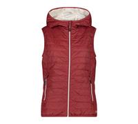 Women's sleeveless hooded gilet CMP Rouge S
