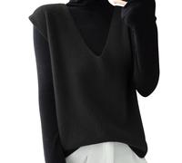 Women's Sleeveless Jumpers Plain Knitted Waistcoat Sleeveless Cardigan V-Neck Crochet Gilets Elegant Knit Tank Top Knit Jacket Vest Lightweight Knitwear Knitted Sweatshirts Outerwear Casual Wear