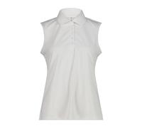 Women's sleeveless polo shirt CMP Blanc XS