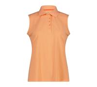 Women's sleeveless polo shirt CMP Orange S