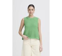 Women's sleeveless sweater Ichi Dotties Vert L