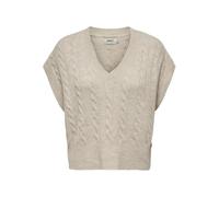 Women's sleeveless sweater Only Melody Blanc XL