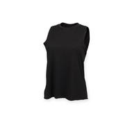 Women's sleeveless top with cut-out armholes SF Clothing Noir XL