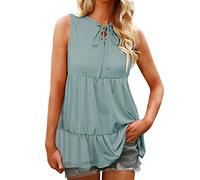 Women's Sleeveless V Neck Vest Summer Cross Straps Casual Solid Color Loose Fit Tank Top Chic And Elegant Fluid Comfortable Camisole Going Out Soft Camisole Camisole