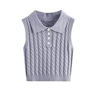 Women's Sleeveless Vest Sweater Plain Argyle Print V Neck Pullover Knitted Tank 2025 Fall Winter Lattice Cotton Polyester Regular Solid Top