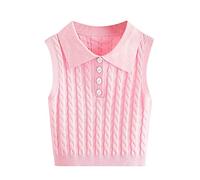 Women's Sleeveless Vest Sweater Plain Argyle Print V Neck Pullover Knitted Tank 2025 Fall Winter Lattice Cotton Polyester Regular Solid Top