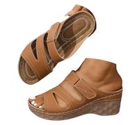 Women's Slide Fashion Sandals with Soft Cork Footbed, Lightweight Athletic Yoga Mat Slip on Open Toe Comfort Arch Support Flat Walk Wide Fit Leather Sandals for Summer