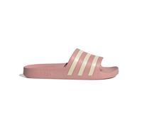 Adidas Women's Adilette Aqua Slides - Mauve/Wonder White - UK 7 (EU 40)