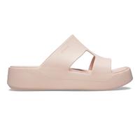 Crocs Women Sandal, Getaway Platform H-Strap, Quartz, 4 UK Women