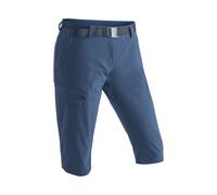 Women's Slim 3/4 Hiking Trousers Maier Sports Inara Bleu 46