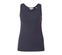 Women's Slim Fit Cotton Blend Tank Top s.Oliver Bleu 46