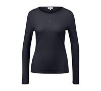 Women's Slim Fit Long Sleeve Soft Jersey T-shirt s.Oliver Bleu 46