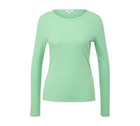 Women's Slim Fit Long Sleeve Soft Jersey T-shirt s.Oliver Vert 48