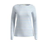 Women's Slim Fit Long Sleeve Striped Soft Jersey T-Shirt s.Oliver Bleu 44
