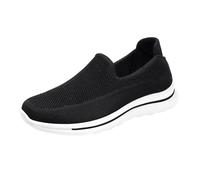 Womens Slip on Mesh Trainers Size 5.5 Orthopedic Breathable Non-Slip Sneakers for Men Casual Recovery Walking Shoes for Fasciitis Diabetic Comfy Lightweight Running Shoe with Soft Soles All Seasons