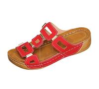 Womens Slip On Sandals Backless Low Wedge Open Toe Mules,Casual Slides Women,Metal Accent Slides,Breathable Cut Out Strap Slide,Non Slip Solid Colour Sandals,Daily Indoor & Outdoor Wear